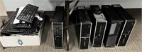 Lot of 5 HP Desktop Computers - Core i7