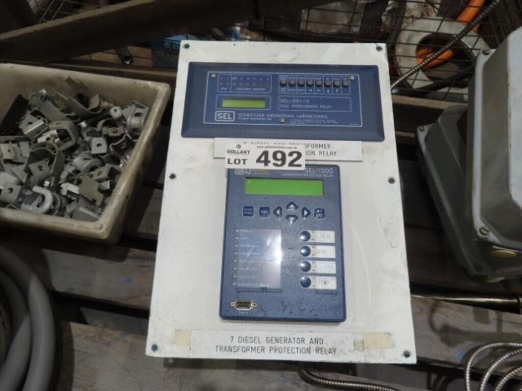 Diesel Generator Relay Protection Board