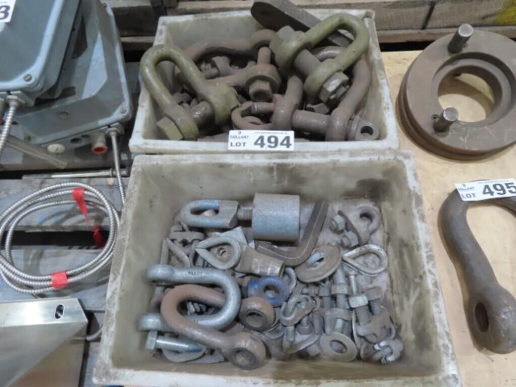 Qty of Various Lifting Shackles