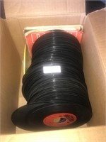 Box Full of Old 45 rpm Records
