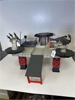 GI JOE TACTICAL BATTLLE PLATFORM - MISSING A  LEG