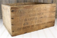 Occupied Japan Wooden Crate