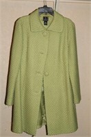 International Collections overcoat, size large