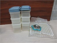 Lot of 6 Sterlite Containers & Sink Items