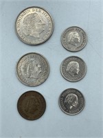 Set of Netherlands Coins