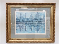 Pencil signed & no. 113/950 "Boat pond, Central