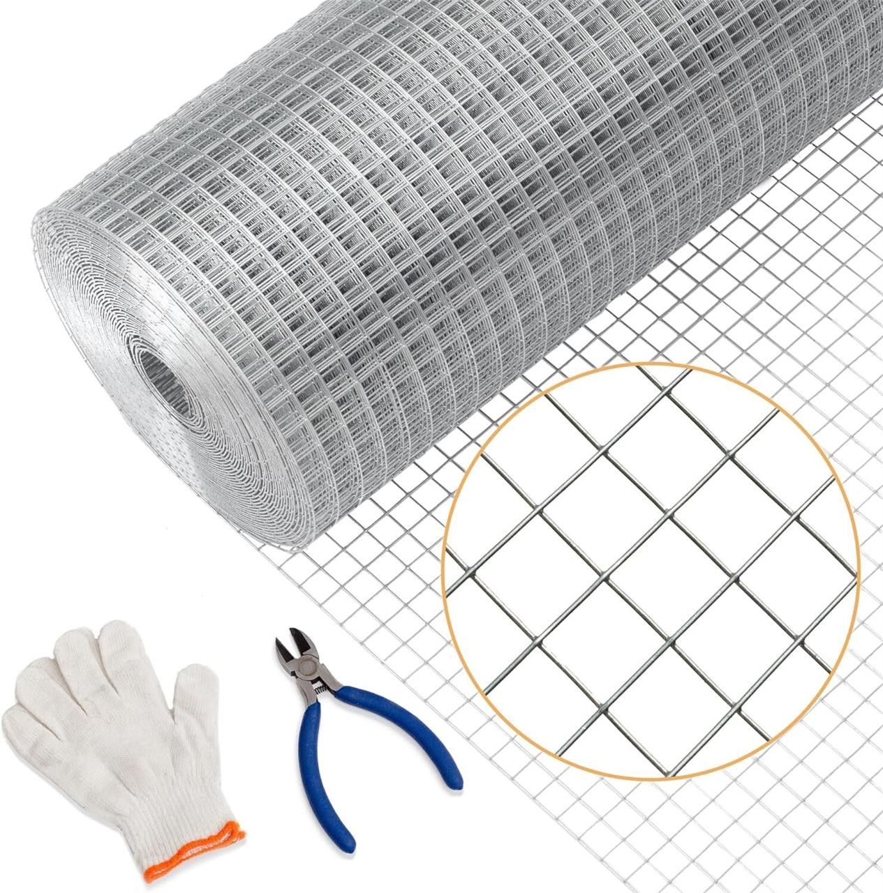 1/2inch 36Inch(W) x100Ft(L) 19 Gauge Mesh Roll