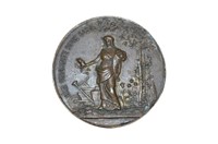 Rare German Bronze Medal for Gardening