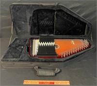 QUALITY OSCAR SCHMIDT AUTO-HARP W CASE