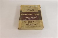 1968 GM Chevrolet Truck Series 10-60 Shop Manual