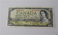 Bank of Canada Twenty Dollar Bill