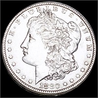 1880-O "MICRO O" Morgan Silver Dollar UNC