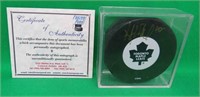 Kyle Wellwood AUTOGRAPHED Hockey Puck With COA