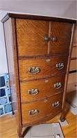 47 inches height Antique Chest of Drawers