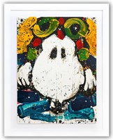 Tom Everhart- Hand Pulled Original Lithograph "Ace