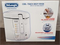 New, Sealed DeLonghi Cool-Touch Deep Fryer