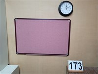 Corkboard ~ Clock ~ Chair Mat 2x3