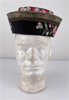 Antique Chinese Silk Hat