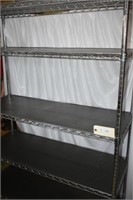 4' x 18" x 65" high NSF grade shelving Unit