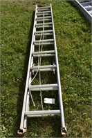 Werner Safety Master 20' Extension Ladder Aluminum