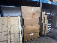 1 pallet of assorted large return boxes