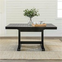 Millwright Black Extendable Dining Table