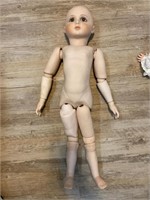 Reproduction A.T. Thuillier bisque doll