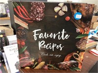 Favorite recipes binder with dividers