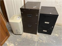 Dehumidifier & File Cabinets