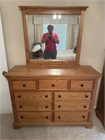 Bassett Dresser & Mirror