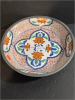 Vtg. ACF Japanese Porcelain Ware Red Rooster Bowl