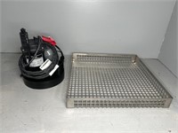 SUMP PUMP AND METAL GRATES