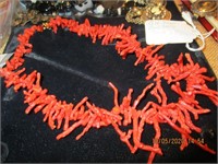 Mediterranean Red Coral Necklace