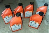 Lot of 6 Bottles Stihl High Performance 2Cycle Oil
