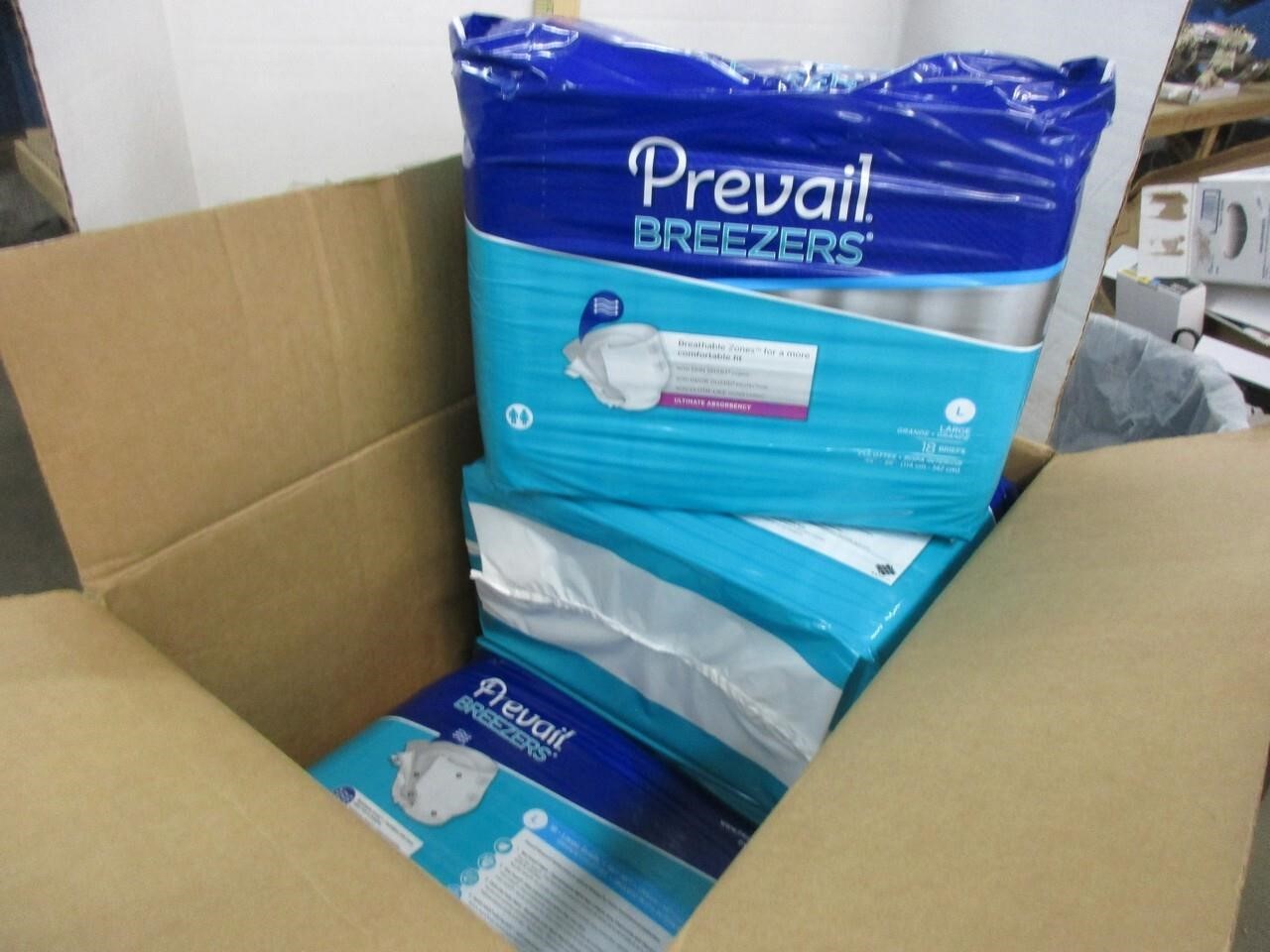 Four packs prevail, Breezers size large