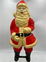 Vintage 17" Christmas hard plastic Santa Claus