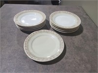Set 9 marked plates