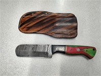 Handmade Damascus Cutter Knife