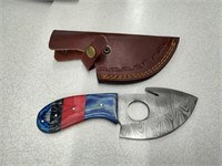 Handmade Damascus Skinner Knife