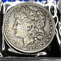1892 - O  Morgan Silver $ Coin
