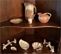 9 pc Frankoma Pottery Lot