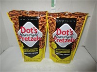 2 Bags Dots Pretzels