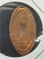 Empire State New York smashed Penny token