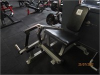 Proflex seated Leg curl exercise machine