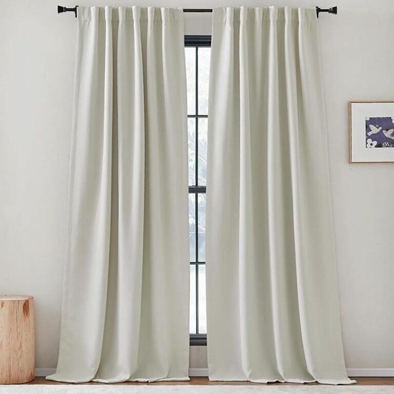 NICETOWN Room Darkening Curtains 84 inches Long