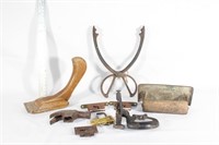 Misc Lot of Antique tools / locks/parts