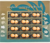 2011 Celebrating Lunar New Year stamp set of 12