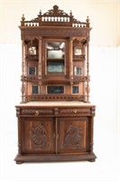 Aesthetic Movement Manner of Horner China Cabinet