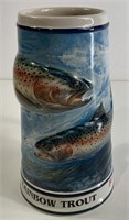 Anheuser Busch Stein Rainbow Trout