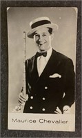 MAURICE CHEVALIER: Antique Tobacco Card (1931)